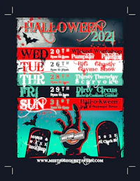 Ricky Lee Barnes - Print Marketing - Halloween - GRAB Chicago