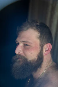 a man with a beard