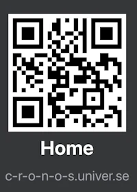 a qr code with the words home on it