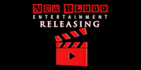 the logo for new blood entertainment releasing