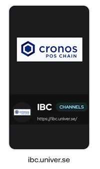 the logo for crono's pos chain