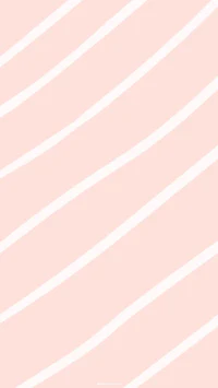 a pink and white striped wallpaper