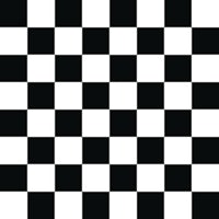 a black and white checkered pattern