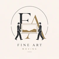 fine art moving logo
