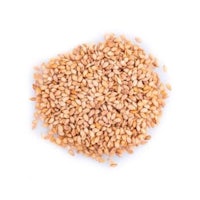 a pile of seeds on a white background