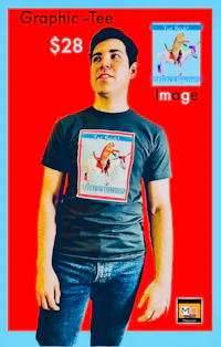 a graphic t - shirt with the words graphic tee $ 28