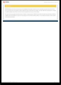 a document with an orange background and a blue background