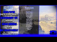 a screen with the words new pc god mod menu tv host