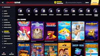 a casino website with a variety of games
