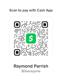 raymond parrish qr code scan to pay with cash app