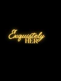 a neon sign with the words'equitably her'on it