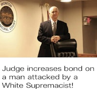 judge increases bond on a man attacked by a white supremacist