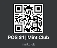 a qr code with the text poss 1 mint club
