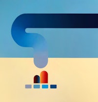 a poster with a question mark on it