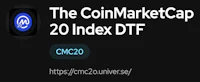 the coin market cap 20 index dtf