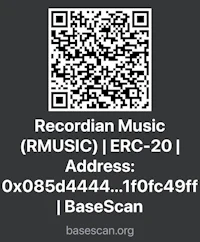 qr code for recordarian music music erc-20