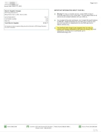 a document showing a receipt for a credit card