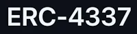 erc 437 logo on a black background