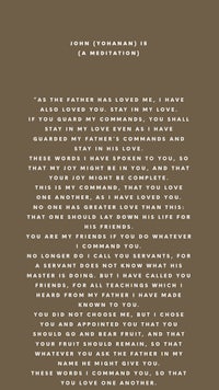 a poem written on a brown background