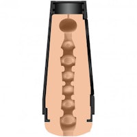 an image of the inside of a bottle with a teddy bear inside