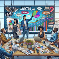 a group of people sitting around a boardroom table