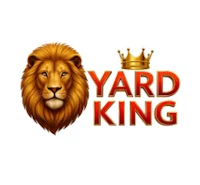 the logo for yard king
