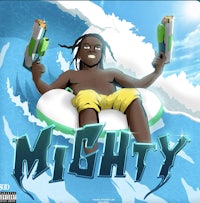 the cover of mighty by tyga