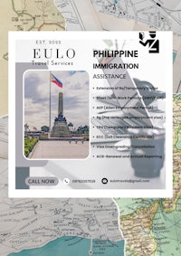 philippines visa and immigration services flyer
