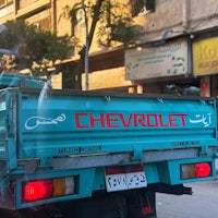 chevrolet truck in cairo, egypt