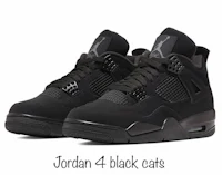jordan 4 black cats