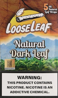loose leaf natural dark leaf