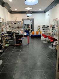 a store with a lot of items on the floor