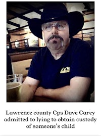 lawrence county cps dave carey admitted to dying to determine the cause of someone's death