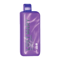 a purple bottle with a purple label on it