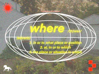 an image of a house with the words where on it