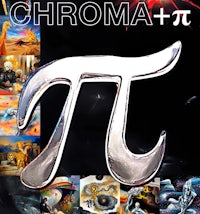 chroma + pi on a poster