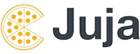 the juja logo with a slice of pizza