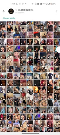 a picture of a group of people on a phone