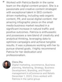 claudia phu's social media profile