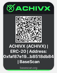 a sticker with the word achivix on it