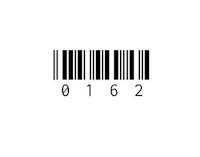 a barcode on a white background