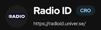 the radio id logo with the words radio id cro