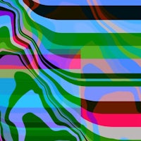 a colorful abstract background with wavy lines