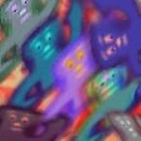 an image of a group of colorful monsters