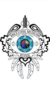 the logo for ancestral medicine revival