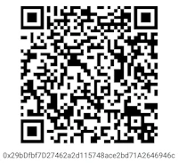a qr code is shown on a white background