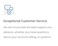 exceptional customer service