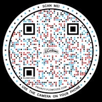 a qr code with the words scan me on it