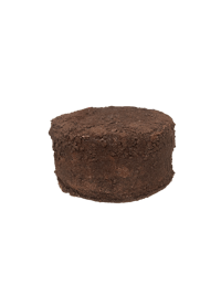 an image of a chocolate cake on a black background