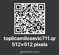 a qr code with the text topcamiosevi 71